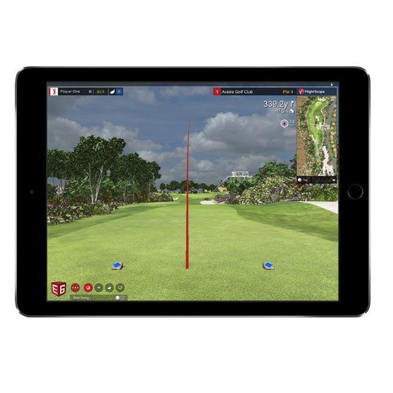 flightscope mevo 高尔夫模拟器 雷达 室内 弹道 轨迹 测速 mevo+ - 图1