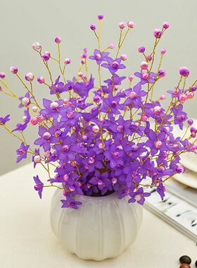 手工diy浪漫紫荆花材料包串珠