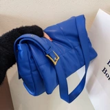 Зимняя вместительная и большая сумка через плечо, сумка на одно плечо, популярно в интернете, премиум класс, в западном стиле