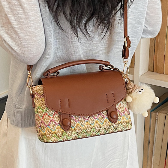 Summer new casual simple shoulder crossbody bag
