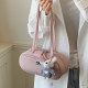 New casual and simple niche shoulder handbag