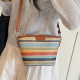 New casual and simple niche single shoulder crossbody bag