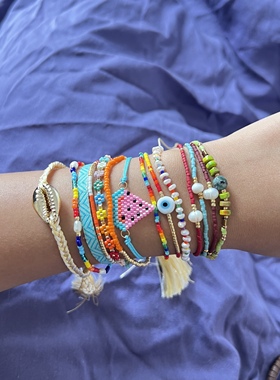 超细小手链天然淡水珍珠珍珠