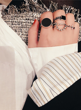 欧美网红复古做旧LONGBAOACC双层