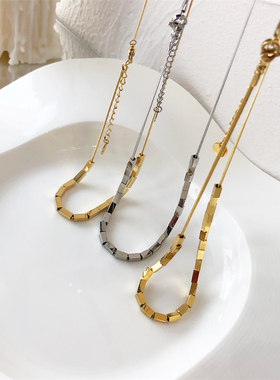 longbaoacc欧美复古小众手链几何