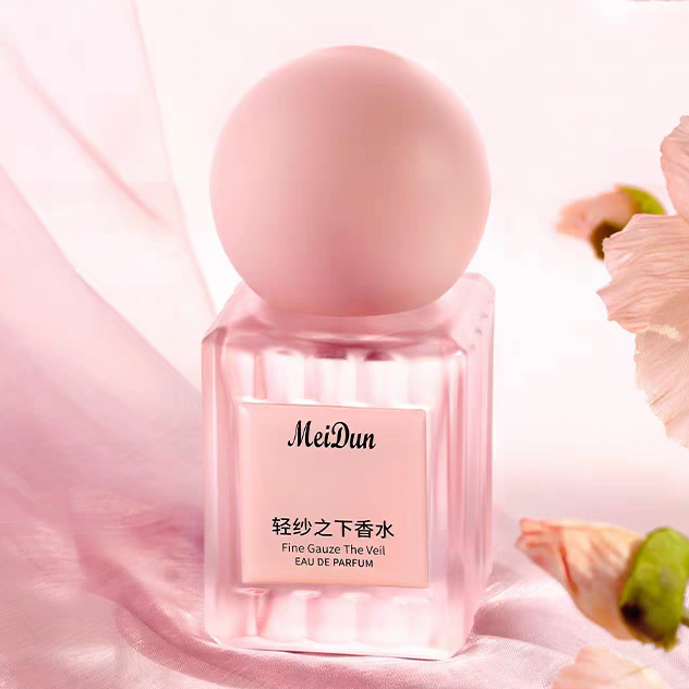 美顿隐纱之下轻纱之下香水女士持久淡香学生清新自然花香味50ml - 图1
