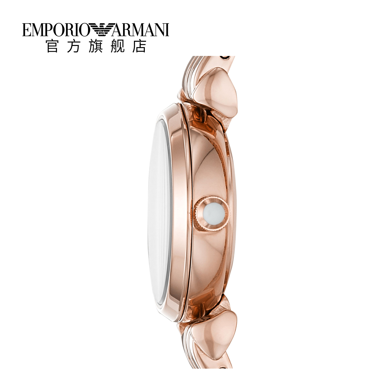 【新年禮物】Armani阿瑪尼滿天星手表女款 氣質白月光腕表AR11203_Emporio Armani腕表旗艦店_手表