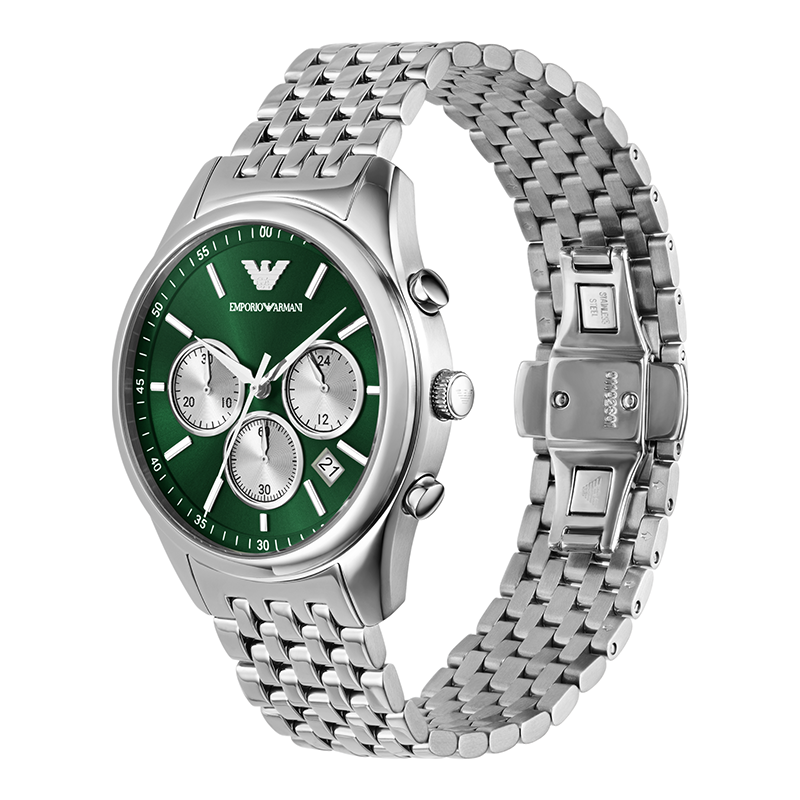 Armani pilot quartz men's watch