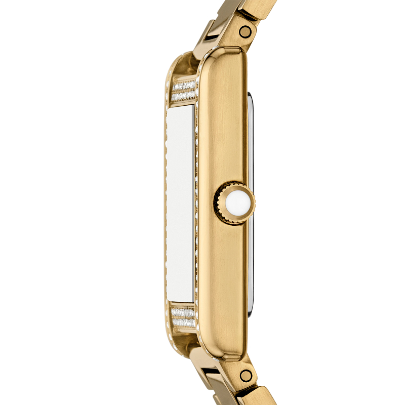 Armani Armani watch women's small square watch retro high-end steel band quartz AR11659