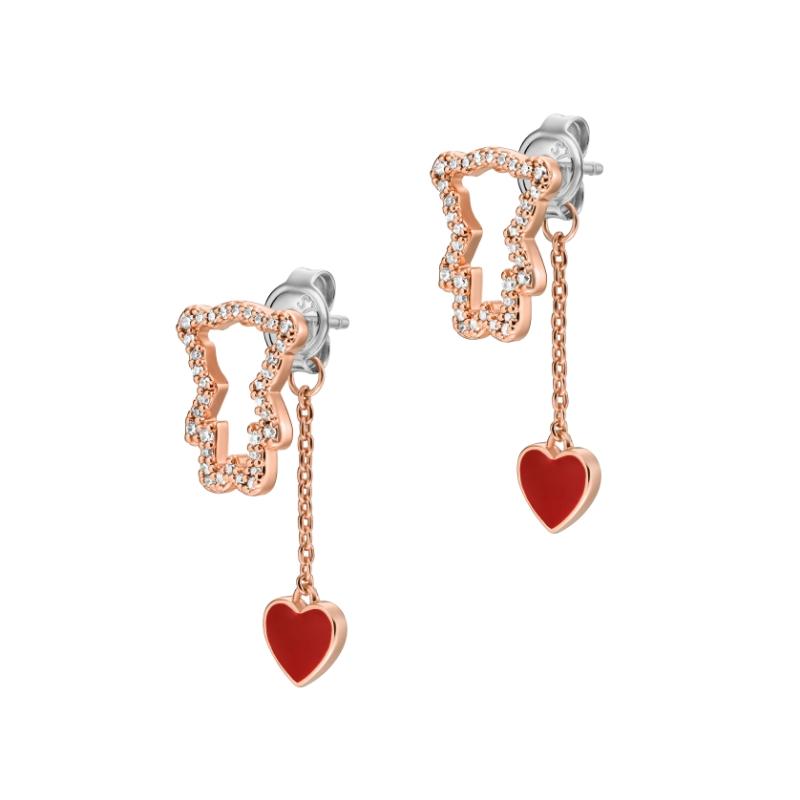 Armani Armani bear series topping bear earrings are cute and luxurious as a gift for your girlfriend