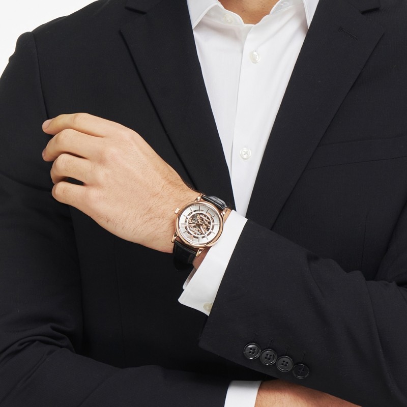 armani阿玛尼男士运动型镂空机械表 Emporio Armani腕表欧美腕表