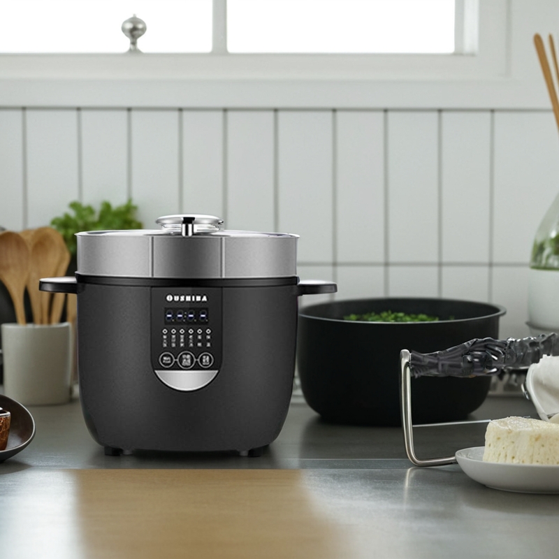 12V24V220V300W电饭锅汽车载家两通用电饭煲大货车智能分体式2L升 - 图1