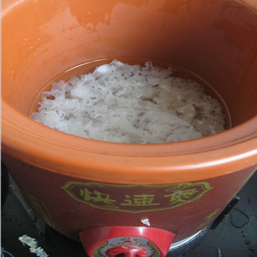 新货通江纯天然银耳雪耳椴木白木耳软糯干货糯耳 - 图2