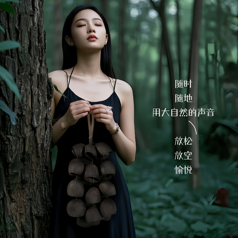 梵木果南非进口水铃桐果壳天然音疗解压拟声乐器白噪音伴奏演唱会 - 图0