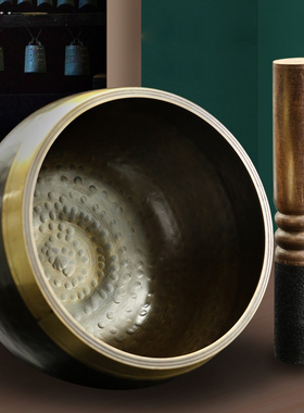 静心瑜伽冥想日本疗愈修行佛音碗