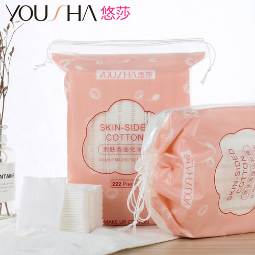 化妆棉卸妆棉片女脸部用官方旗舰店正品大包装美容院专用卸载巾 - 图2
