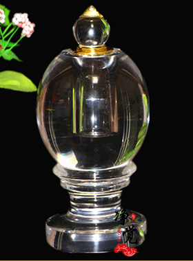 紫忧花水晶舍利塔佛塔泰式摩尼宝