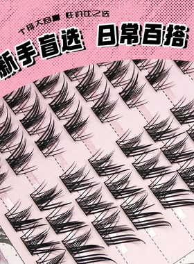 纯巷嫦娥仙子斜飞假睫毛
