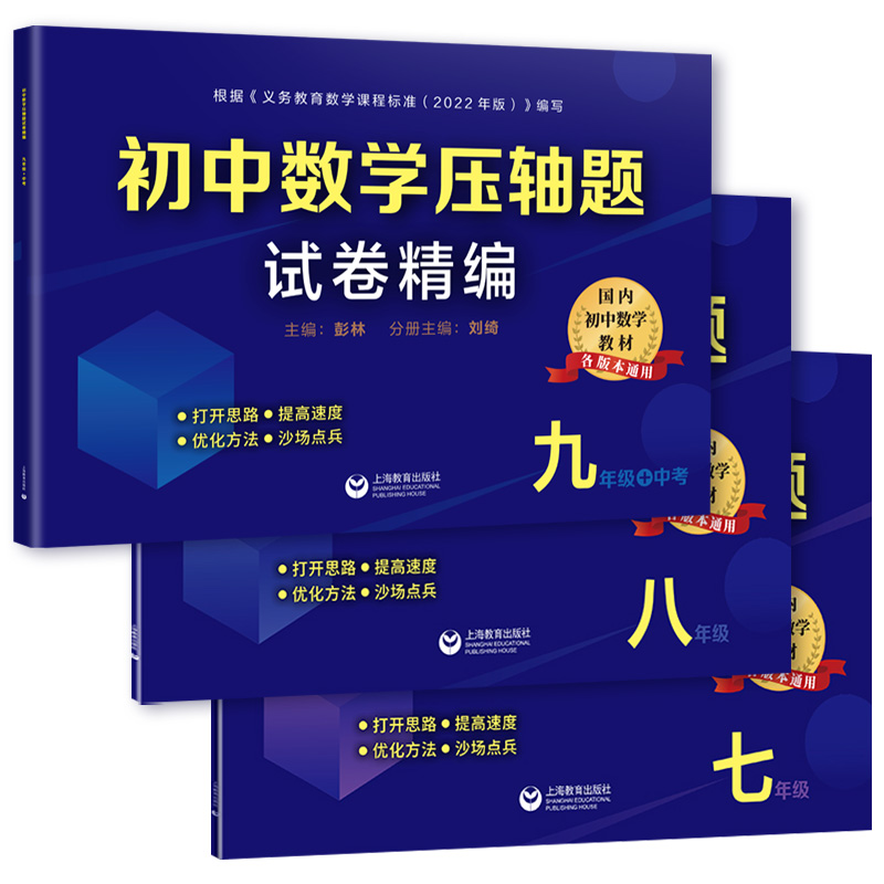 初中数学压轴题试题精编七年级八九中考\8\9解题方法技巧思维训练专项重难点易错突破举一反三尖子优等生培优提高试卷冲刺辅导 - 图3