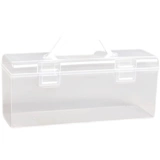 Китайская живопись каллиграфия инструментов для хранения ящика для хранения однослойного прозрачного прозрачного начальной школы.