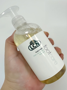 德国版LCN浓缩足浴液 足部护理去异味防菌舒缓脚部肌肤软化硬茧