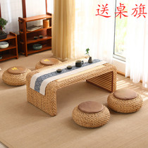 Net Red Vines Chronicles Style Folk Zen tatami Tatami Tea Table Floating Window Tea Table Collapse Mi Balcony Window Terrace Little Short Table