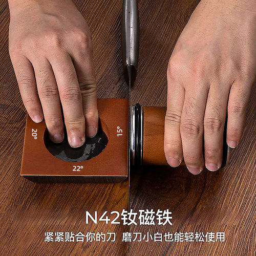 四角度金刚石滚筒磨刀器磁吸式家用厨房定角磨刀神器快速磨刀开刃 - 图0