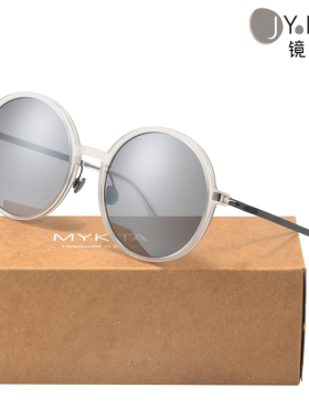 mykita德国板材个性风透明墨镜