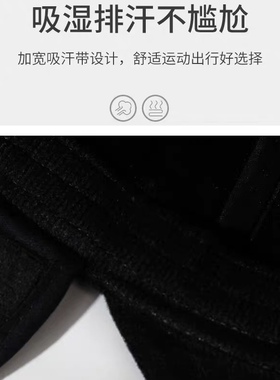 中老年男士加厚保暖护耳棒球帽