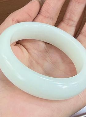 天花板羊脂玉轮胎手镯   挂件平安扣平安无事牌