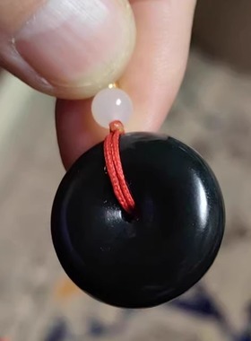 【直播福利】新疆和田青玉籽料平安扣 挂件---