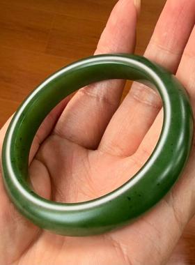 新疆和田碧玉籽料手镯挂件观音佛