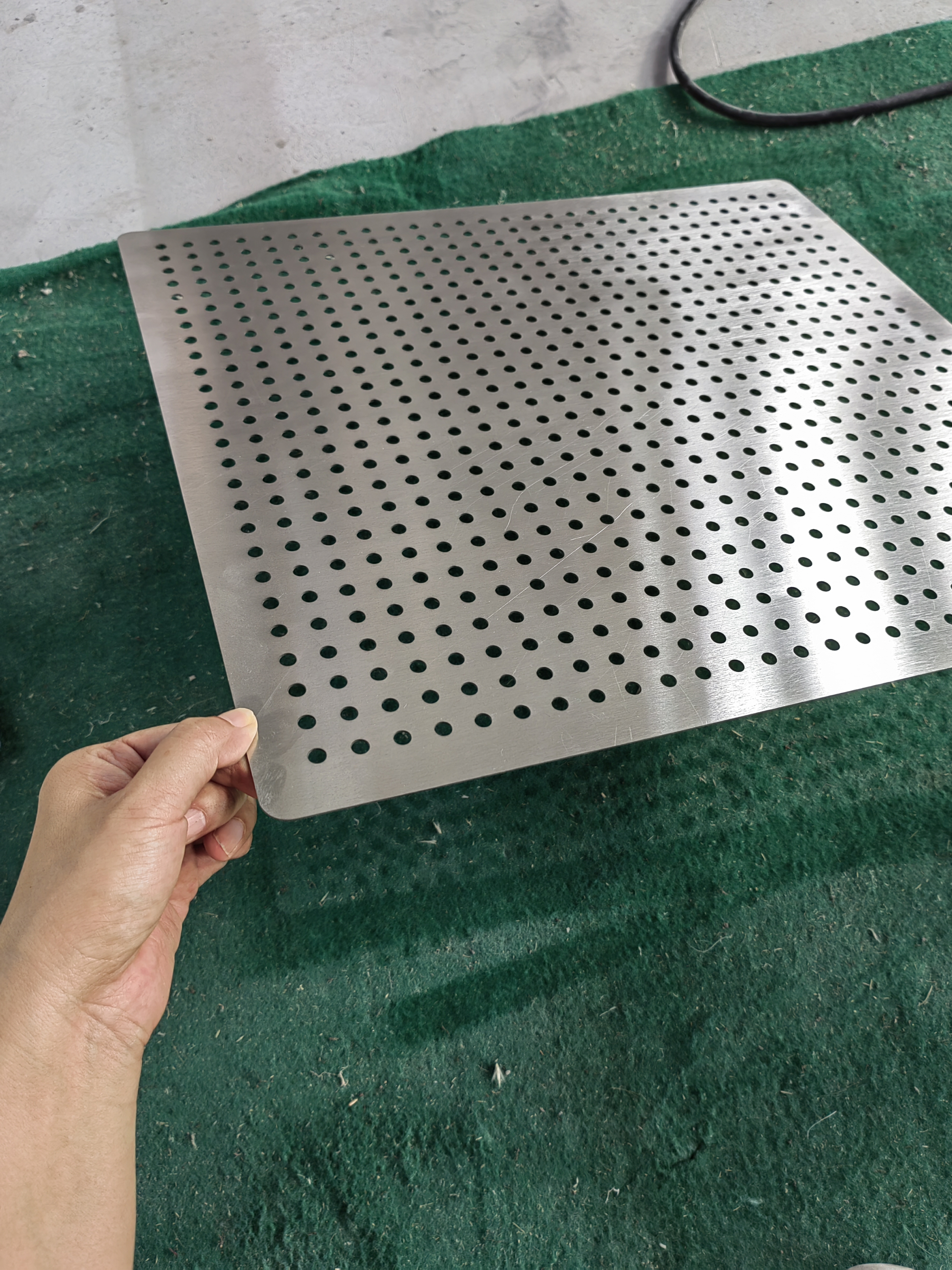 不锈钢托盘沥水盘沥水篮冲孔板隔渣篮定制水池沥水板 - 图2