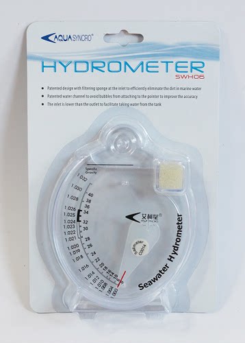 天天特价 日生SWH06艾柯星盐度计表海水比重计盐度测量工具高精度 - 图0