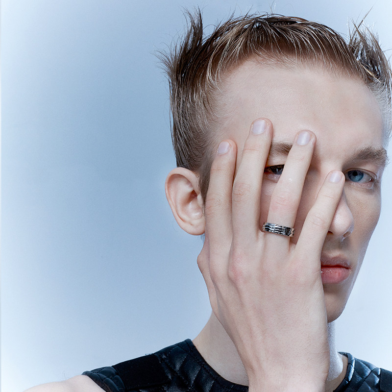 babama古巴潮牌男士小众设计戒对戒 babama戒指/指环