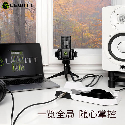 LEWITT/莱维特 STREAM4x5专业直播声卡麦克风套装主播台式电脑苹-图1