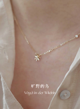 洗澡不用摘的百搭银项链~