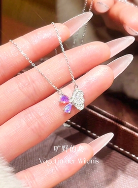 s999足银项链轻奢小众高级感礼物