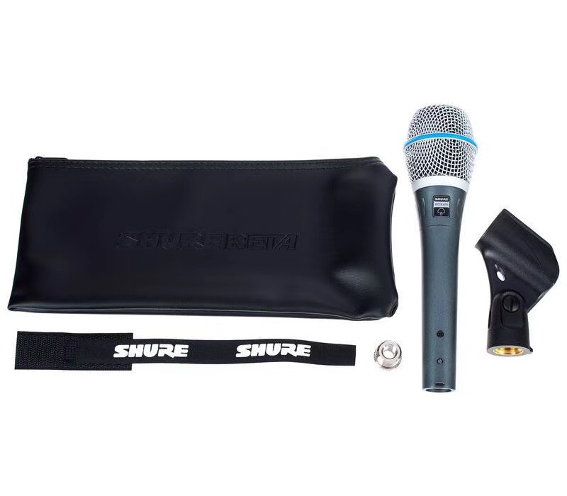 行货 Shure/舒尔 BETA87A 手持电容人声话筒 舞台K歌录音 麦克风 - 图3