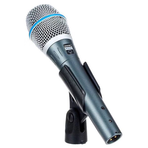 行货 Shure/舒尔 BETA87A 手持电容人声话筒 舞台K歌录音 麦克风 - 图1