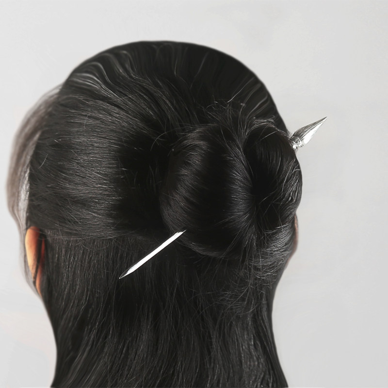 六合堂小荷手工苗银普洱茶针 茶刀复古民族风发饰发簪发钗簪子,淘宝优惠券,粉丝福利购,淘宝优惠卷