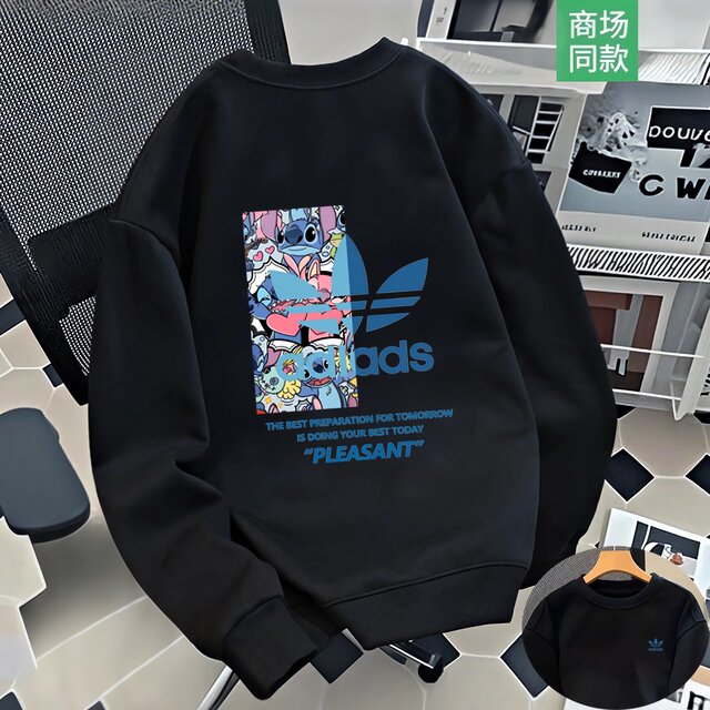 Outlet genuine 2025 new youth round neck sweatshirt