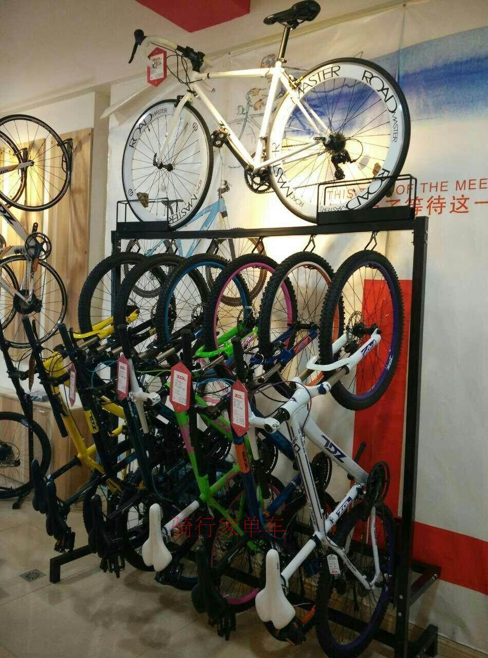 自行车展示架 车店展示专用 店铺用6 1展示架停车架 山地车展示架