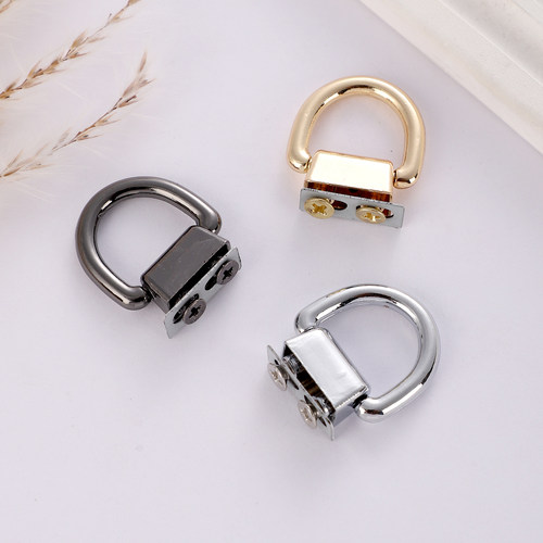 DIY包包配件D形扣带圈带环斜跨改造工具扣环五金配件斜挎螺丝钩扣 - 图3