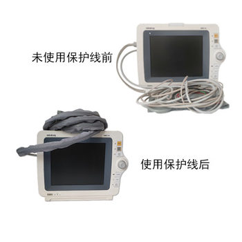 ECG monitor protective cover ECG lead wire protection wire tube computer line collection tube meter 1