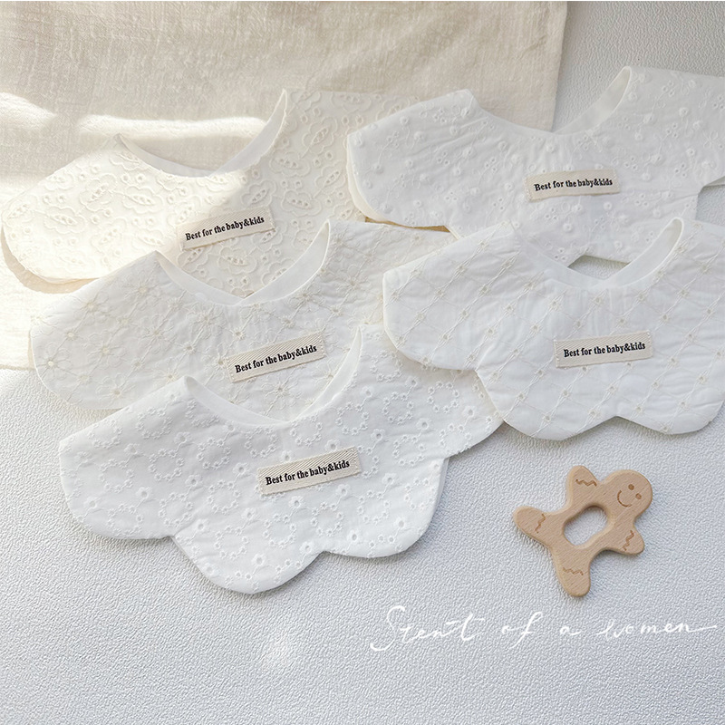 Ins Korean style autumn new baby cotton bib