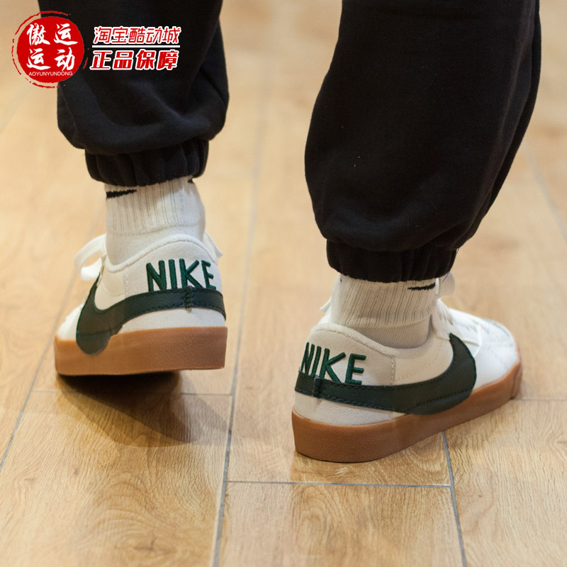 NIKE耐克男鞋2023春季新款开拓者大勾子运动休闲鞋板鞋DR9865-101 - 图2