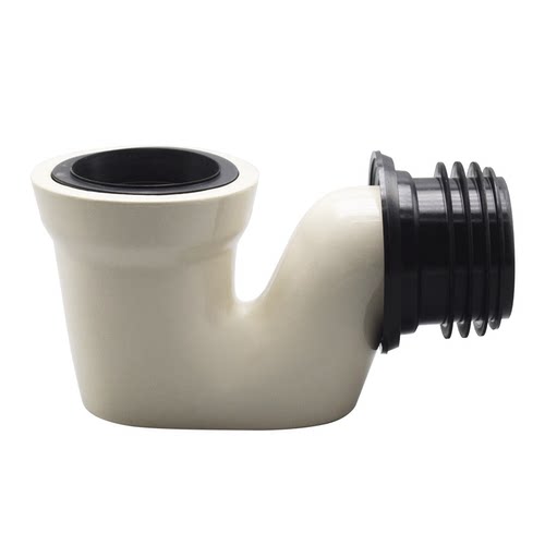 蹲便器陶瓷弯头存水S弯管密封圈蹲坑无弯接口连接橡胶通用接110管 - 图3