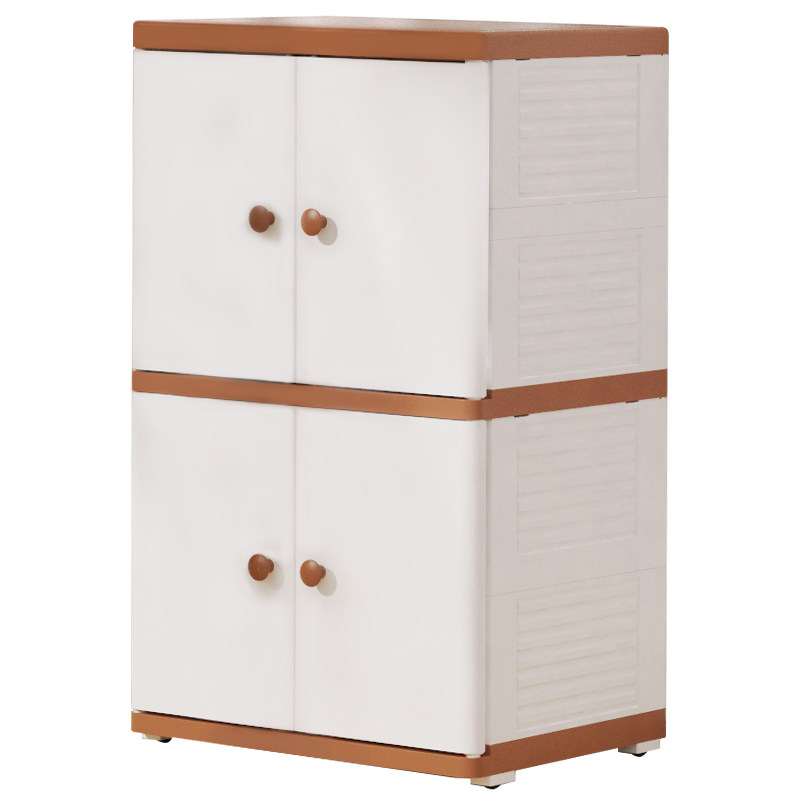 也雅环保双开门收纳柜塑料儿童玩具零食储物置物柜子宝宝衣柜加厚,淘宝优惠券,粉丝福利购,淘宝优惠卷