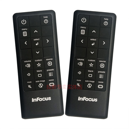 原装 INFOCUS富可视投影机DS18HDX DS19HDX DS116 DS228HDX遥控器 - 图0